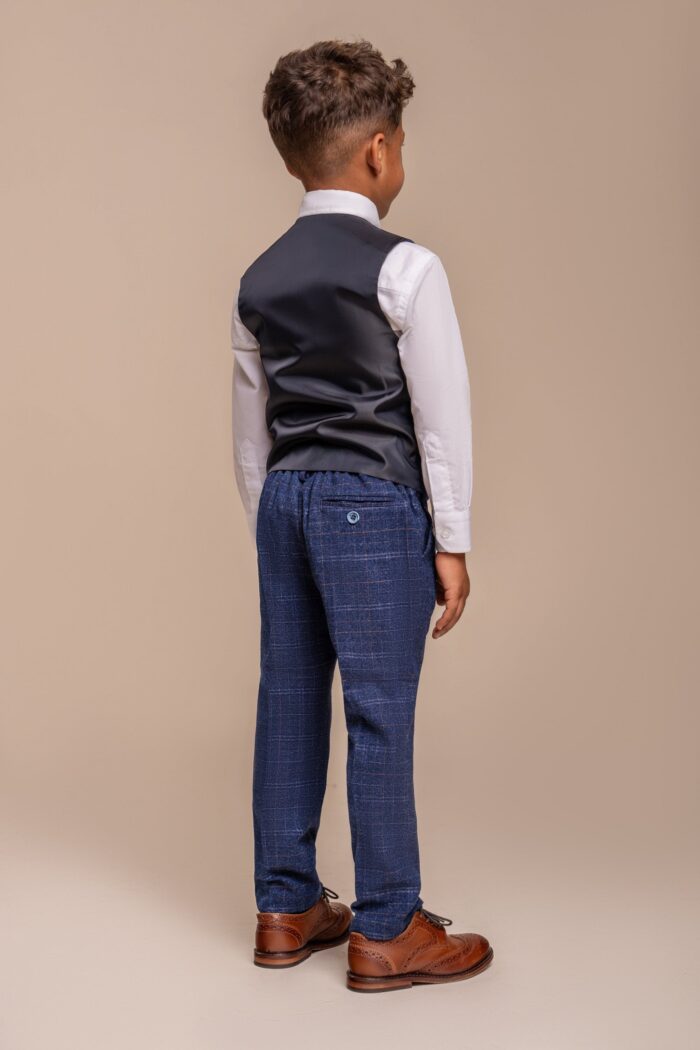 house of cavani kaiser blue check boys suit age 1 7 p972 53902 zoom scaled