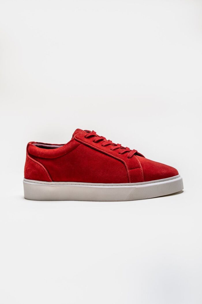 house of cavani p50 red trainers p1618 50371 image