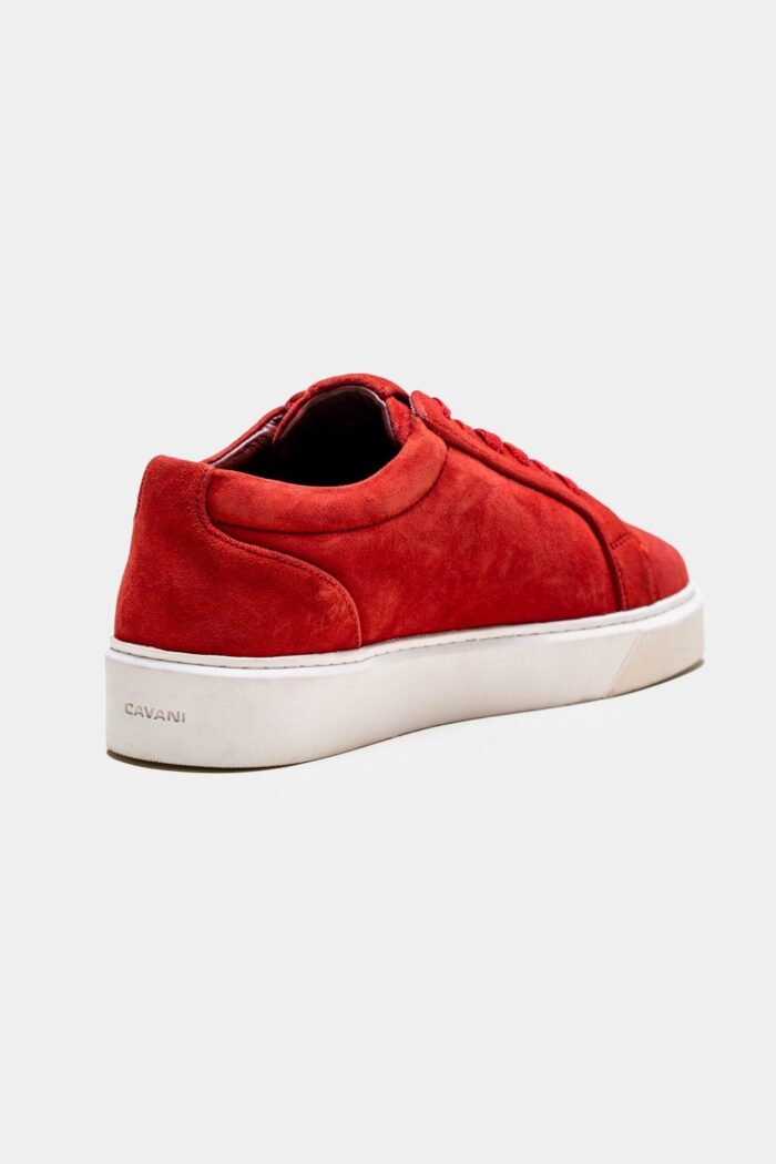 house of cavani p50 red trainers p1618 50378 image